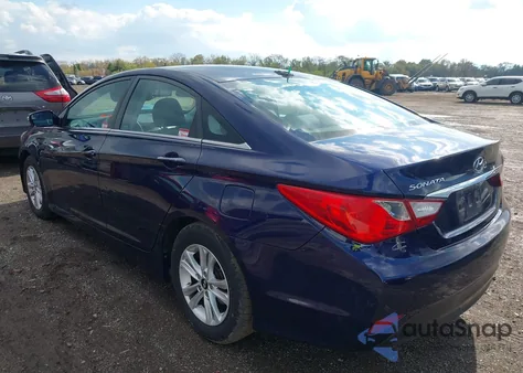 2014 Hyundai Sonata Gls из США, поврежденный, VIN 5NPEB4ACXEH932507